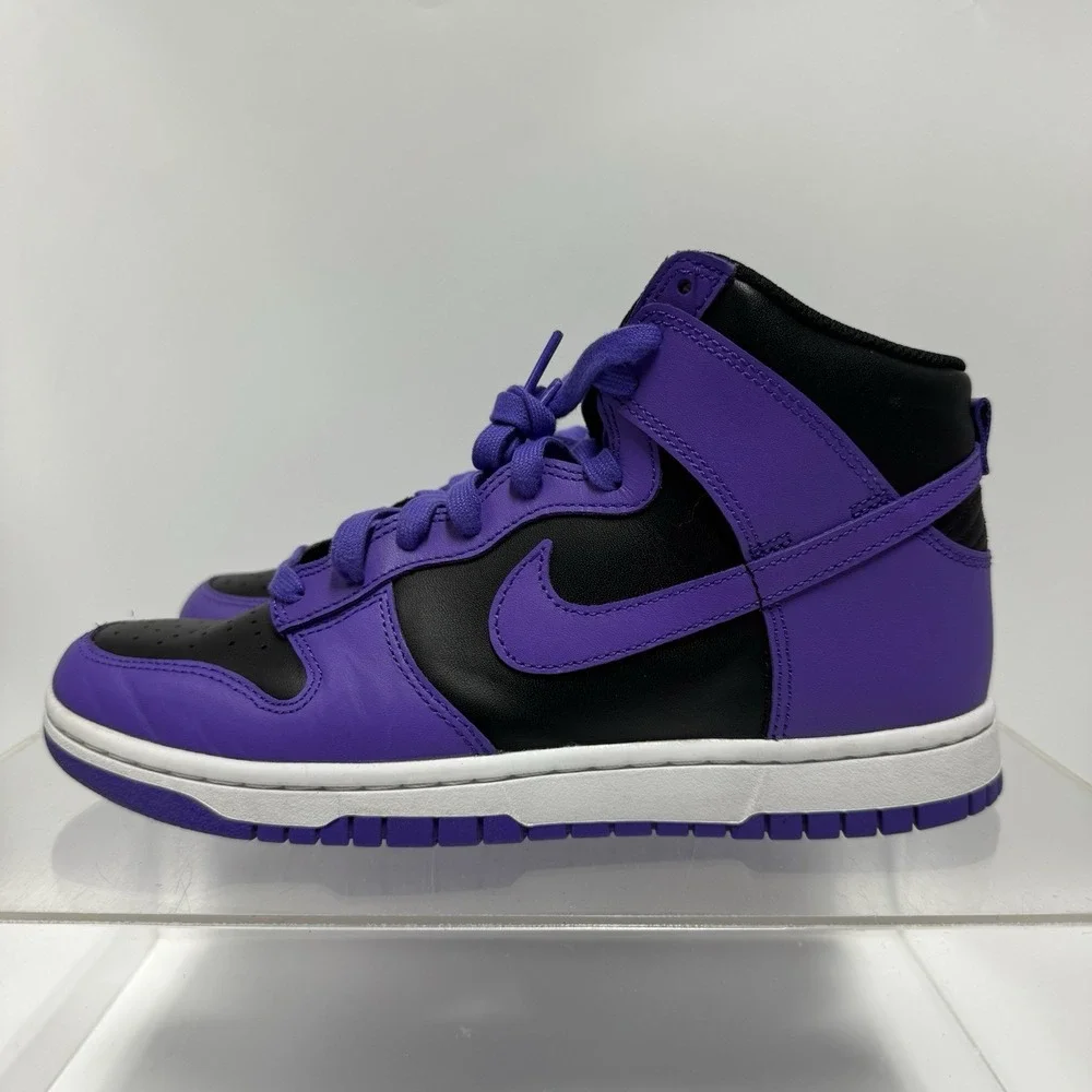 Nike Dunk High Psychic Purple Black Shoes Sneakers DV0829-500 Men's Size 8